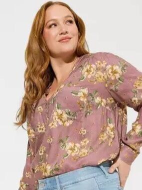 Torrid Harper softest flannel size 2